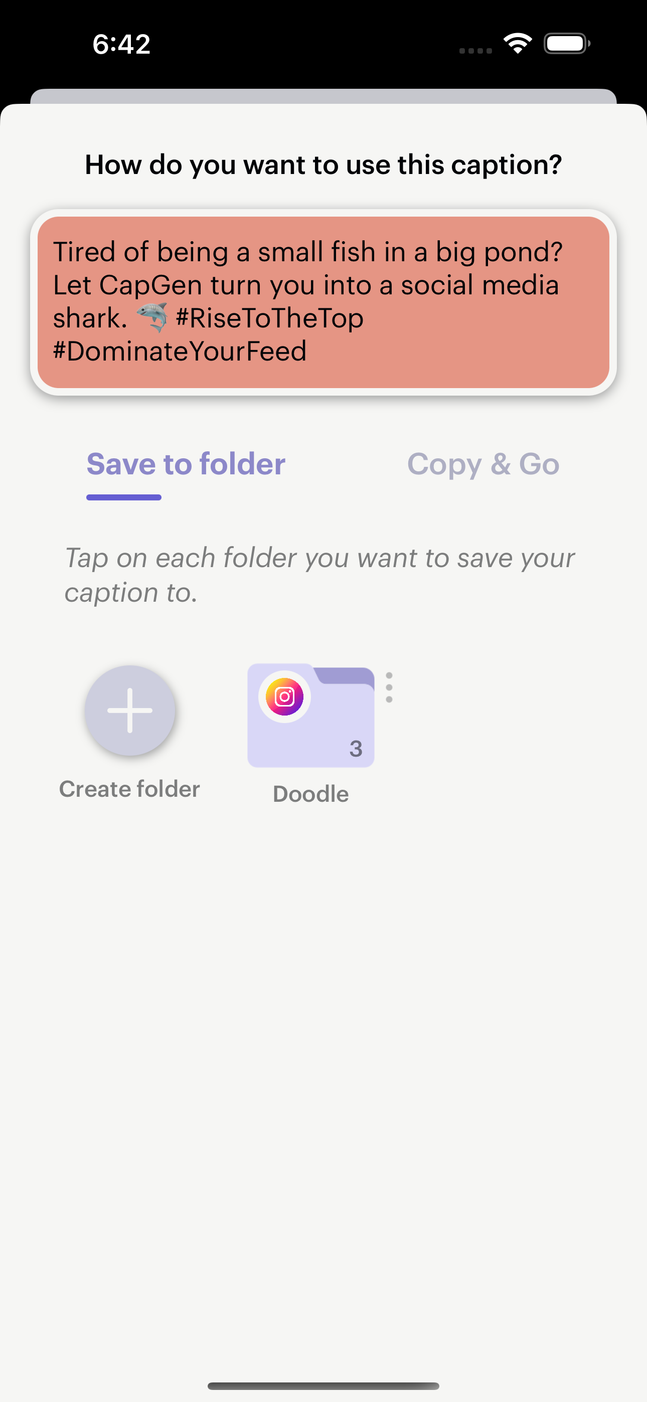 Dive into the UI 🌊 - Effortlessly manage captions with our sleek, user-friendly interface!